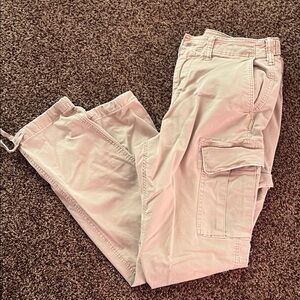 American Eagle Outfitters Men's Cargo Pants - Light Tan